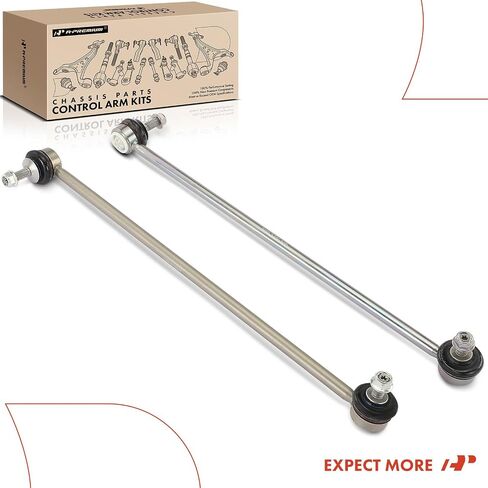 A-Premium 2 x Front Sway Bar Links Stabilizer Bar Links, Compatible with BMW 745i & 745Li 2002-2005, 750i & 750Li 2006-2008, 760i 2004-2006, 760Li 2003-2008, Alpina B7 2007-2008 in Saudi Arabia