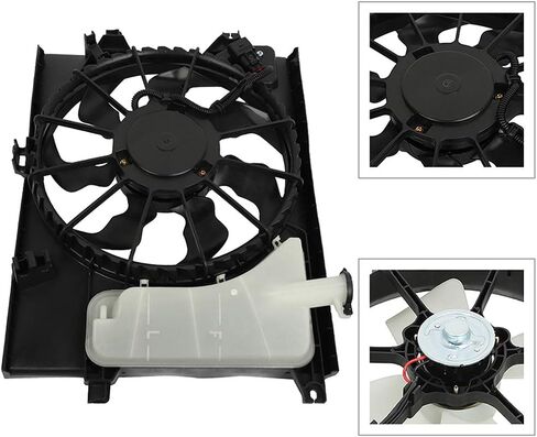 Radiator Fan Assembly Fit for 2012-2019 for Kia Soul in Saudi Arabia