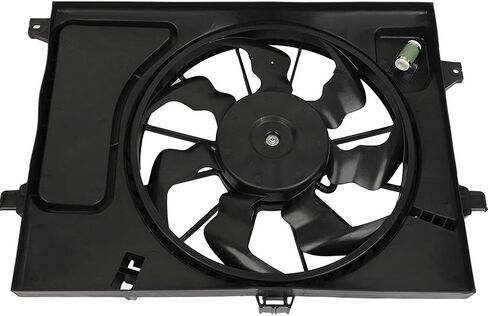 Radiator Fan Assembly Fit for 2012-2019 for Kia Soul in Saudi Arabia
