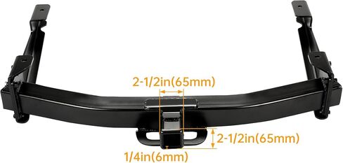 Class 5 Trailer Tow Hitch with 2'' Receiver Fits 2001-2010 Chevrolet Sierra Silverado 2500HD 3500HD Replacement for 41944 Steel in Saudi Arabia