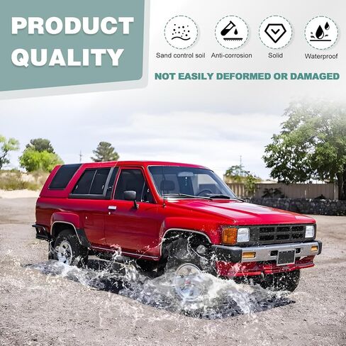 CarPartsDepot Front Grille Grill Compatible With Toyota Pickup Truck (Black, 1989-1991 Toyota Pickup RWD) in Saudi Arabia