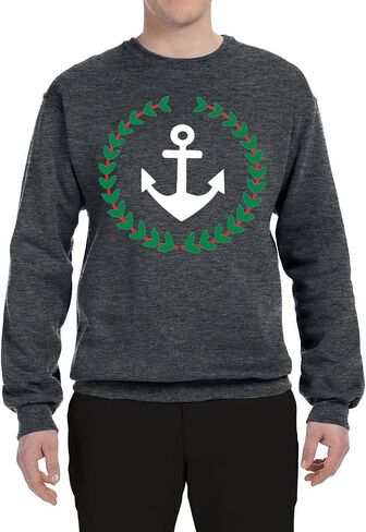 Wild Bobby Anchor Wreath | Pablo Escobar Narcos Pop Culture Unisex Crewneck Graphic Sweatshirt in Saudi Arabia