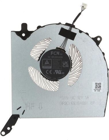 Replacement CPU Cooling Fan 12V for Lenovo Legion Y9000P IRX8 R9000P ARX8 2023 FQK8 DFSCL12E06486Y in Saudi Arabia