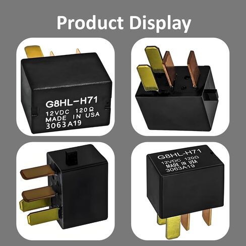 5-Pack Relay G8HL-H71, 39794-SDA-A03 A05 Replacement, 12V DC Automotive Relay Compatible with Honda Accord (2003-2014), Civic (2006-2014), Acura MDX CR-V (2007-2014)​ in Kuwait