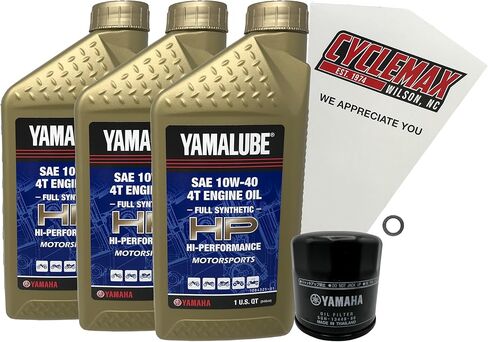 Full-Synthetic Yamalube Oil Change Kit compatible with 2021-2025 Yamaha TENERE 700 in Saudi Arabia