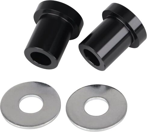 Black CNC Solid Billet Aluminum Handlebar Riser Bushings for Harley Electra Street Road Glide Road King Softail FLHX FLTR FLHT in Saudi Arabia