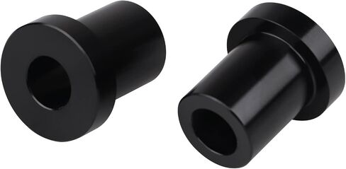 Black CNC Solid Billet Aluminum Handlebar Riser Bushings for Harley Electra Street Road Glide Road King Softail FLHX FLTR FLHT in Saudi Arabia
