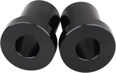 Black CNC Solid Billet Aluminum Handlebar Riser Bushings for Harley Electra Street Road Glide Road King Softail FLHX FLTR FLHT in Saudi Arabia
