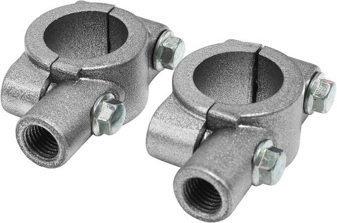 TCMT Universal Silver Motorcycle Handlebar Mirror Mount 10mm 7/8" Aluminum Clamp New in Saudi Arabia