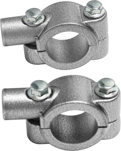 TCMT Universal Silver Motorcycle Handlebar Mirror Mount 10mm 7/8" Aluminum Clamp New in Saudi Arabia