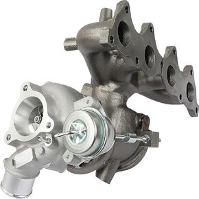 Turbo Turbocharger Fit for Hyundai Veloster 2013-2015 L4 1.6L G4FJ Turbocharged K03 | Fit for Kia Forte Koup 2014 / Forte5 2014-2015 L4 1.6L G4FJ Turbocharged K03, OE 5303-970-0306 in Kuwait