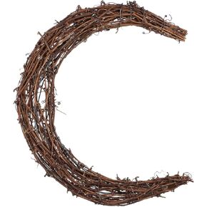 DOITOOL Moon Wreath - Natural Grapevine Crescent Moon Wreath Making Supplies in Kuwait