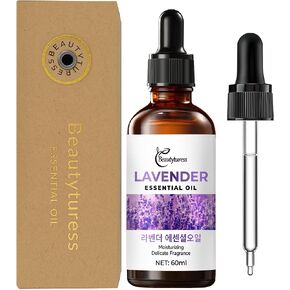 Peppermint Essential Oil - 100% Pure Natural Premium Grade for Aromatherapy Diffuser, DIY Skincare & Hair Care - Invigorating & Refreshing Scent for Focus - 60ml with Dropper, Huge Bottle in Saudi Arabia