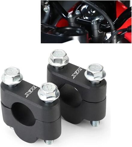 Motorcycle Handlebar Riser Motorcycle Handlebar Riser Bar Mount Handle Clamp for XR125 XR150 XR190 XR200 XR230 XR250 XR400 XR600 XR650 XR Accessories in Kuwait