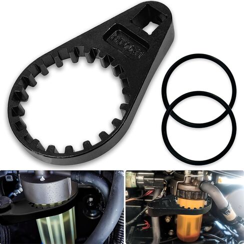 Fuel Filter Elements with Wrench Compatible with Yamaha Outboard 4-Strokes F150, F200, F225, VZ150, VZ175, VZ200, VF200, VF225, VF250 2006 to Current Replace # 6P3-WS24A-01-00 in Saudi Arabia