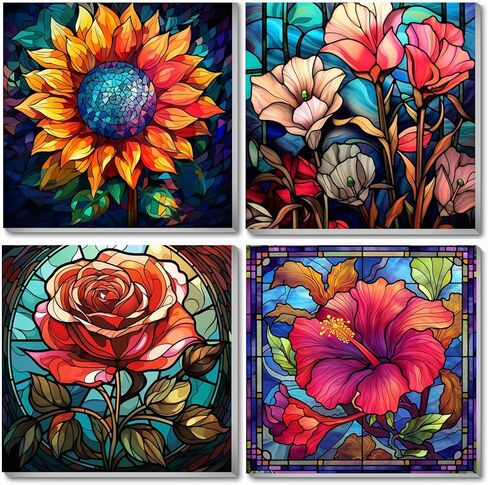 مجموعة مكونة من 6 قطع طلاء بالأرقام للبالغين، مجموعات طلاء للبالغين على المناظر الطبيعية القماشية، مجموعة طلاء المناظر الطبيعية حسب الأرقام، أعمال فنية ملونة مثالية كهدية لديكور حائط المنزل (12 × 16 بوصة) in Kuwait