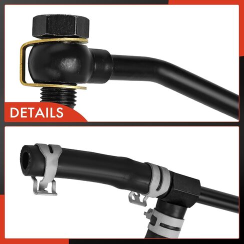 A-Premium Turbocharger Oil Line Compatible with Ford Explorer 2013-2019, Taurus Flex 2010-2019, Police Interceptor Sedan 2013-2019, Police Interceptor Utility 2014-2019 & Lincoln MKS, MKT, 3.5L, Left in Saudi Arabia