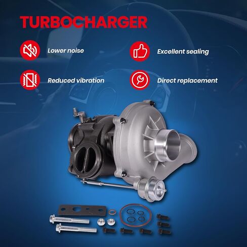 MOCA Turbo Turbocharger Fits for 2000-2003 for Ford Excursion V8 7.3L, 1999-2003 for Ford F-250/ F-350/ F-450/ F-550 Super Duty V8 7.3L Diesel GTP38 in Saudi Arabia