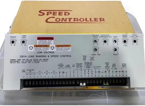 2301A 9907-018 Generator Parts Controller 2301A Speed Governor Control Panel 9907-018 in Saudi Arabia