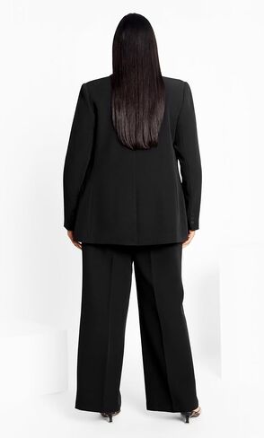 City Chic Plus Size Jacket, Oversized Alexis Blazer Jacket in Saudi Arabia
