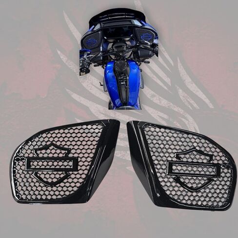 24+ Road Glide Inner fairing speaker grills shield style in Saudi Arabia