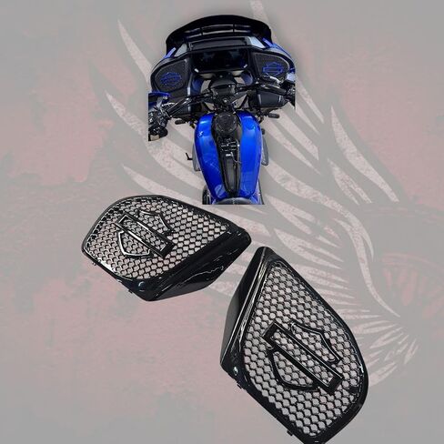 24+ Road Glide Inner fairing speaker grills shield style in Saudi Arabia