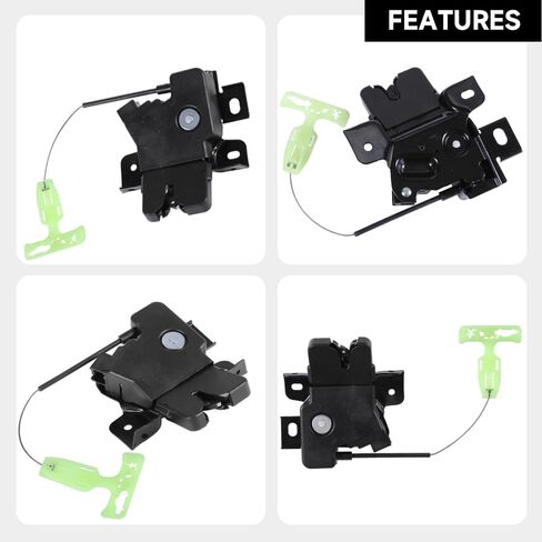 Rear Tailgate Door Latch Lock Actuator Trunk Latch Lock Actuator - Compatible for Ford Mustang 3.7L V6 - Gas 2011-2014 [Base] - Replace Part DR3Z-5443200-A, AR3Z-6343200-A in Saudi Arabia