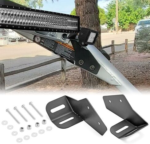 UTV Front Roof Windshield Light Bar and Pods Multi Mount Hole Bracket No Drilling Need Compatible with Can Am Maverick X3 and X3 Max 2017-2025 all Models in Saudi Arabia