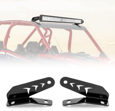 WeiSen 30" Straight/Curved LED Roof Light Bar Mounts Brackets Compatible with Polaris RZR Pro XP/Turbo R/Pro S 2020-2025 in Saudi Arabia