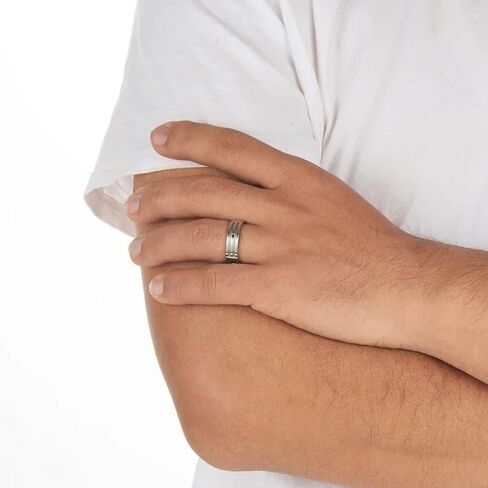 Unisex Stainless Steel Atlantis Rings Silver/Gold Colors for Women and Men in Saudi Arabia