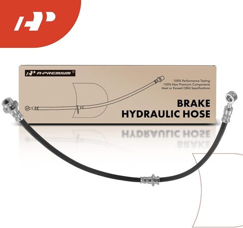 A-Premium Rear Driver Brake Hydraulic Hose Compatible with Select Nissan Models - Maxima 2002-2003 V6 3.5L - Replace# 4621031U02 in Saudi Arabia