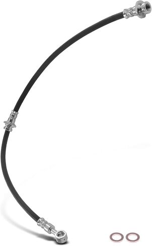 A-Premium Rear Driver Brake Hydraulic Hose Compatible with Select Nissan Models - Maxima 2002-2003 V6 3.5L - Replace# 4621031U02 in Saudi Arabia