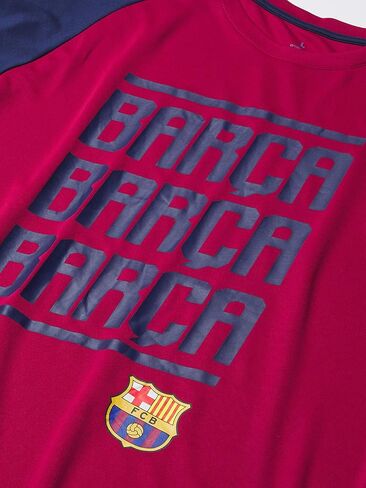 Icon Sports Mens Striker Short Sleeve Game Polyshirt UEFA Champions League Soccer Barcelona, Alternate, Medium in Saudi Arabia