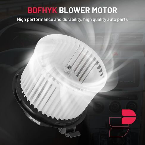 BDFHYK AC Heater Blower Motor Fan 700287 Compatible with 2009-2011 Versa Sedan 1.6L L4,2007-2011 Versa Sedan 1.8L L4,2007-2009 Versa Hatchback 1.8L L4,HVAC Blower Motor Assembly 27226-EE91C in Saudi Arabia