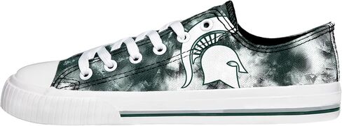 TCU Horned Frogs NCAA Womens Color Glitter Low Top Canvas Shoes - 9 in Saudi Arabia