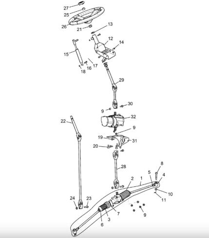 Steering Rack & Pinion Fits Polaris Ranger Crew XP 570 900 1000 Diesel 1823902 (2013-2018) in Saudi Arabia
