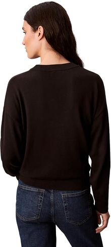 Calvin Klein Women's Logo Mockneck Sweater in Saudi Arabia