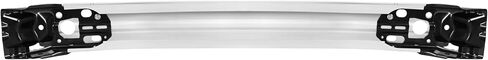 KUAFU Front Bumper Reinforcement Compatible with 2019-2024 Toyota RAV4 Replacement for 52021-0R100 TO1006259 Face Bar Cross Member Impact Bar Aluminium Powder Coated Silvery+Black in Saudi Arabia