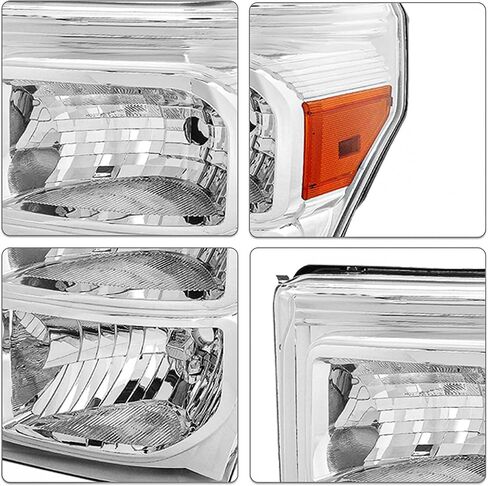 مجموعة المصابيح الأمامية متوافقة مع 2011-2016 Ford F-250 F-350 F-450 F-550 Super Duty Passenger Side in Saudi Arabia