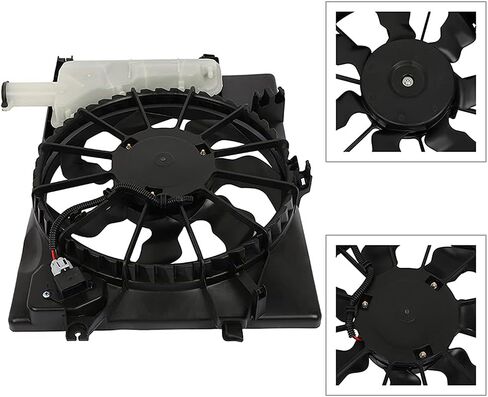 مجموعة مروحة تبريد بديلة من OCPTY لـ 2011-2014 لشركة Hyundai لـ Elantra 1.8L 2011 2012 2014 لـ Hyundai لـ Elantra 2.0L 2013 لـ Hyundai لـ Elantra Coupe 1.8L in Saudi Arabia