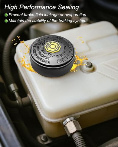 Brake Master Cylinder Fluid Reservoir Cap Fit for Toyota Tacoma Tundra Limited Camry Highlander Sequoia Limited Selica 2000-2011 Lexus ES300h ES350 2013-2018, Replace 47230-48091 47230-20250 in Saudi Arabia