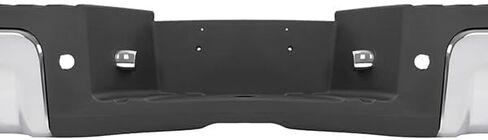 مجموعة ممتص الصدمات الخلفي من KUAFU متوافقة مع 2008-2016 Ford F250 F350 F450 F550 Super Duty FO1103150، 9C3Z17906D-PFM مع فتحات المستشعر، لوحة الترخيص وأضواء LED كروم in Saudi Arabia