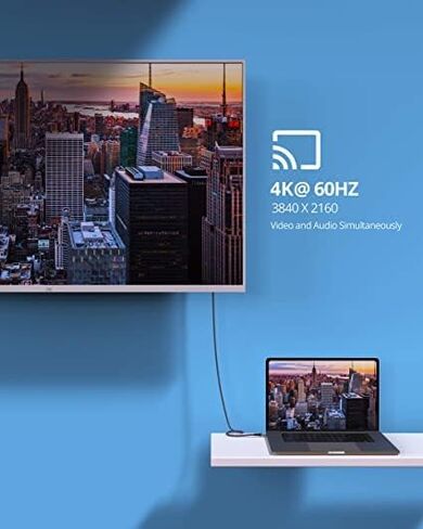 Short USB C to USB C Cable Perfect for Android Auto, 10Gbps SuperSpeed Data Transfer Cable Compatible with MacBook Air Pro iPad Samsung Galaxy SSD, 4k 60Hz Video Display in Saudi Arabia
