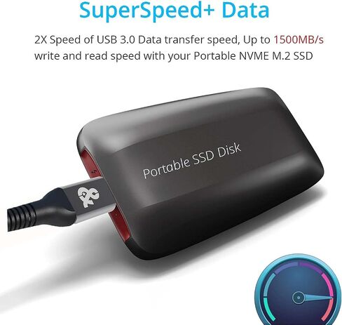 Short USB C to USB C Cable Perfect for Android Auto, 10Gbps SuperSpeed Data Transfer Cable Compatible with MacBook Air Pro iPad Samsung Galaxy SSD, 4k 60Hz Video Display in Saudi Arabia