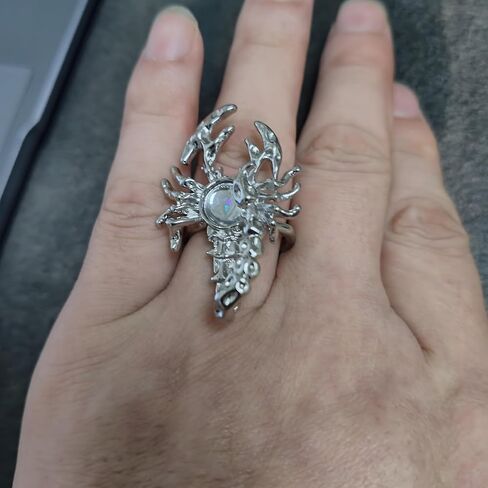 Scorpion Ring Adjustable Open Gothic Punk Scorpion Rings for Women Men in Saudi Arabia