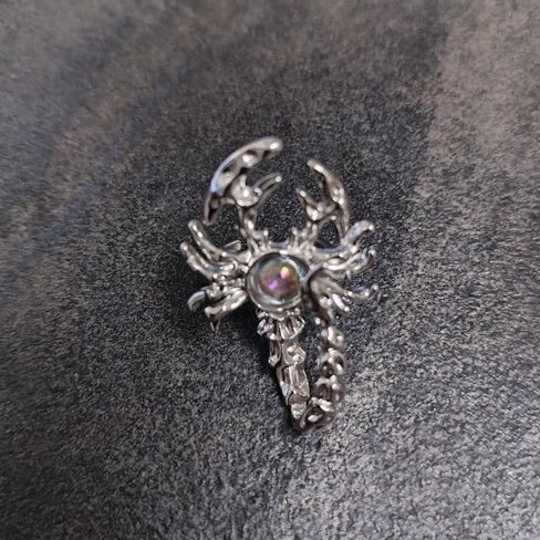 Scorpion Ring Adjustable Open Gothic Punk Scorpion Rings for Women Men in Saudi Arabia