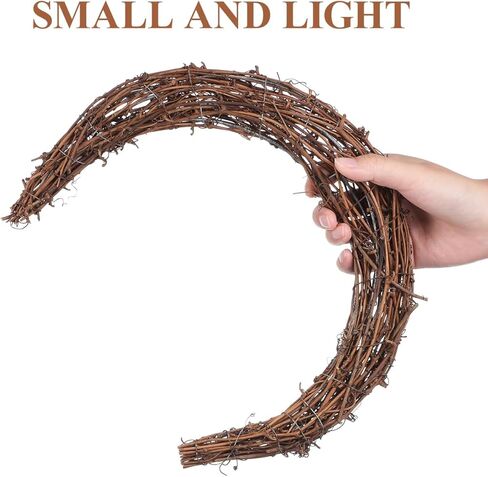 DOITOOL Moon Wreath - Natural Grapevine Crescent Moon Wreath Making Supplies in Kuwait