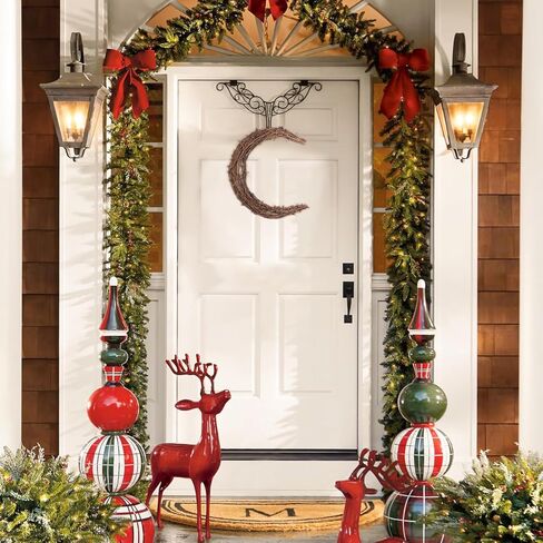 DOITOOL Moon Wreath - Natural Grapevine Crescent Moon Wreath Making Supplies in Kuwait