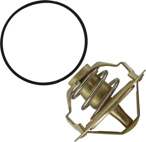 Caltric Thermostat with O-Ring Compatible with Kawasaki Vulcan 1600 Nomad VN1600D 2005 2006 2007 2008 in Saudi Arabia
