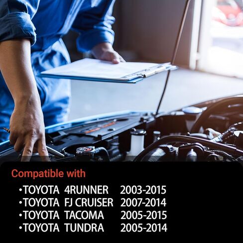 غطاء منظم حرارة مبرد المحرك 16031-0P010 متوافق مع Toyota 4Runner 2003-2014 FJ Cruiser 2007-2014 Tacoma 2005-2014 Tundra 2005-2014 يستبدل 16031-31010 16031-31011 in Saudi Arabia